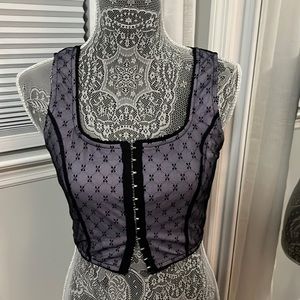 Shein crop top size US M NWOT